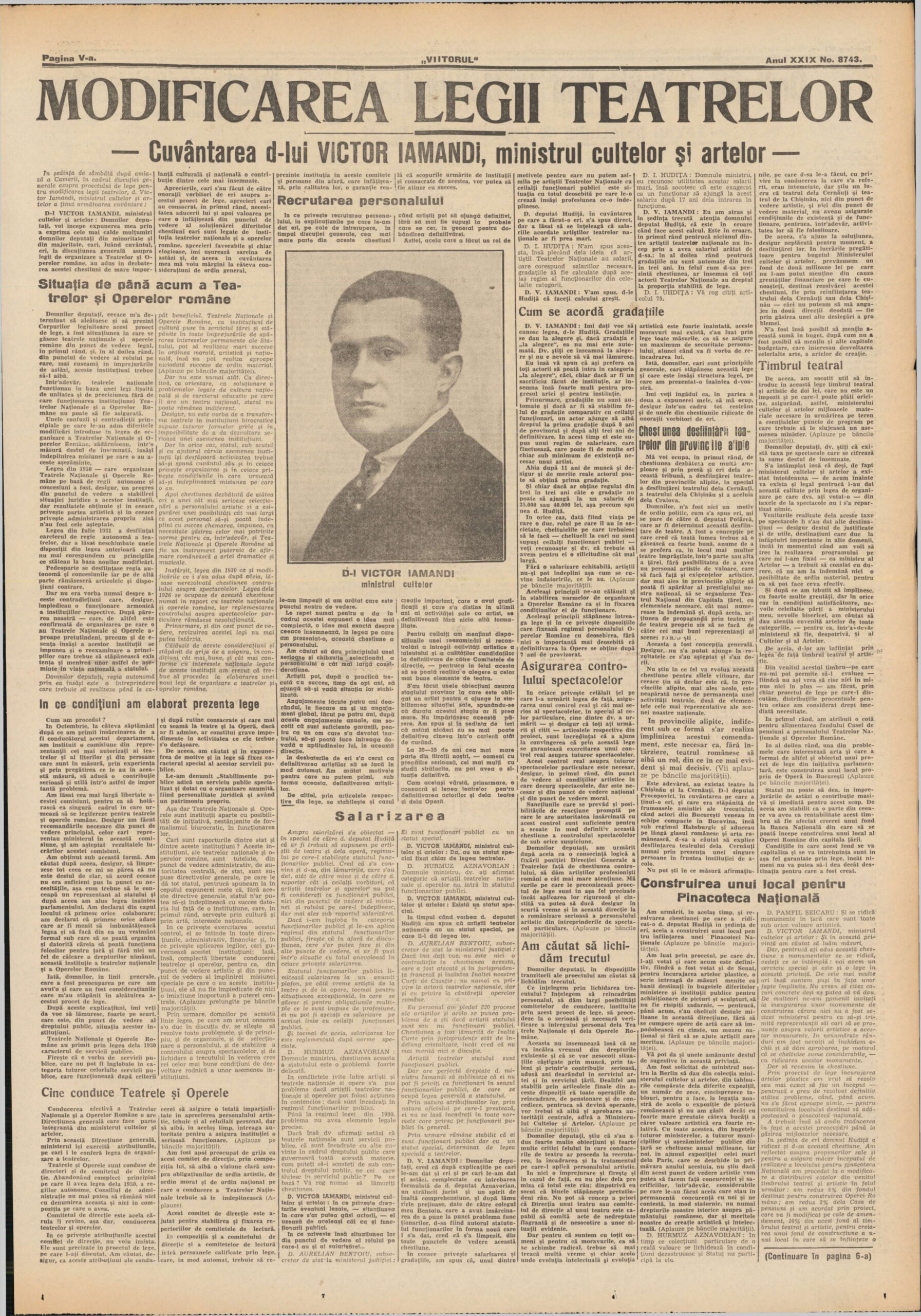 8 Viitorul 1937