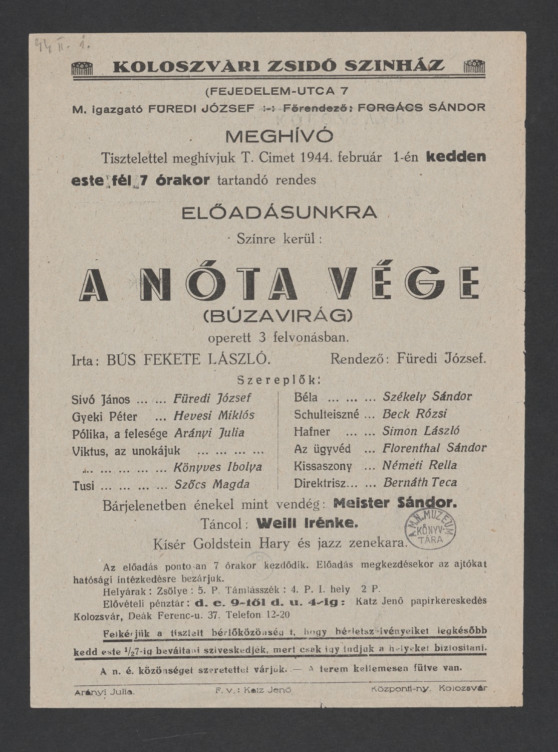 17 d A nóta vége Búzavirág kolzsvar musorfuzet 1944 feb 01 00001