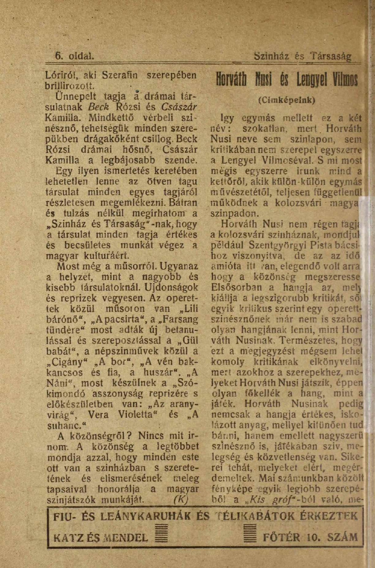 2 Stire SzinhazEsTarsasag 1920 pages254 254 page 0001