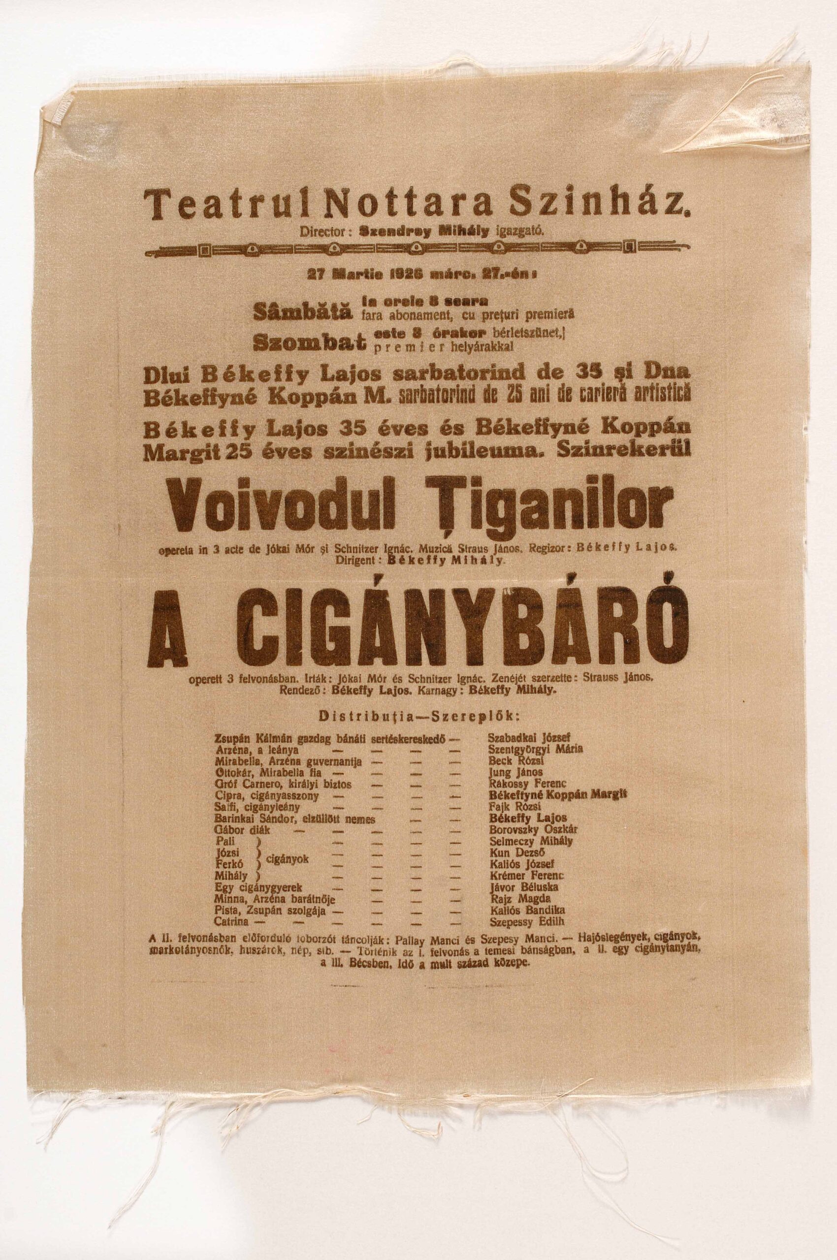 6 Afis Ciganybaro szlap 1926