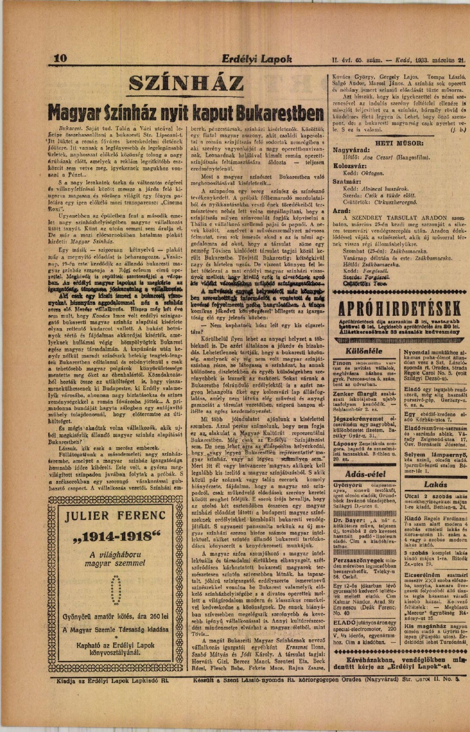 8 a ErdelyiLapok 1933 1 pages674 674 page 0001